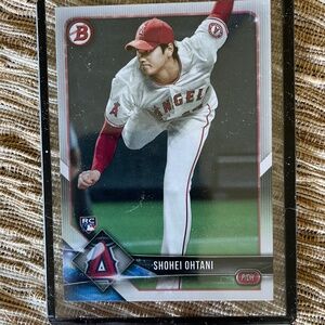 Shohei Ohtani 2018 Topps Bowman Rookie Card